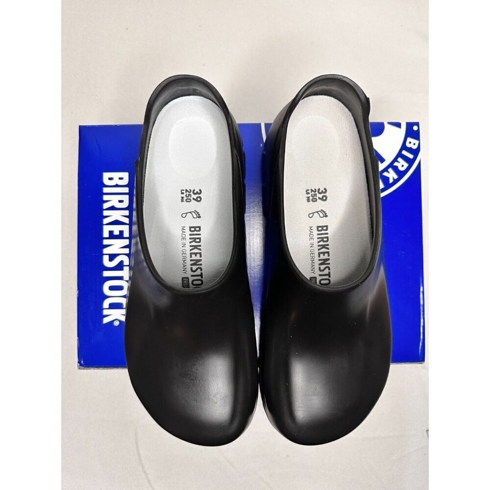 NWB BIRKENSTOCK A630 Polyurethane Black Unisex Clog Women's 10 or Men's 8